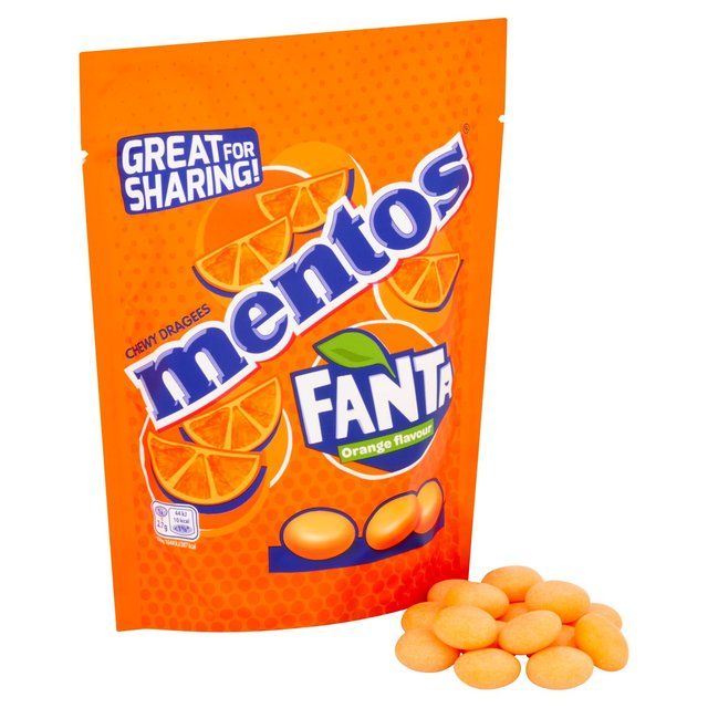 Mentos Fanta Pouch Bag 140g