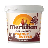 Meridian Natural Crunchy Peanut Butter No Salt 1kg