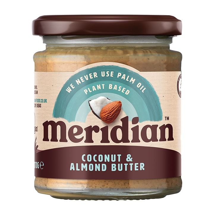 Meridian Natural Crunchy Peanut Butter No Salt 1kg Coconut & Almond