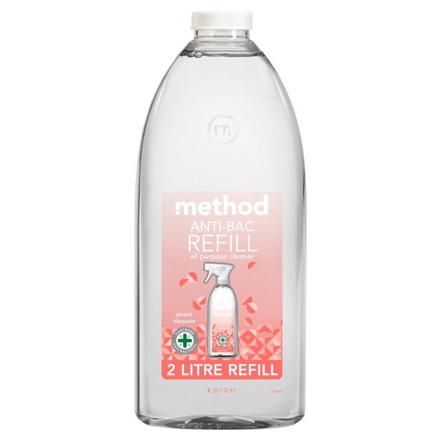 Method Antibacterial All Purpose Cleaner Refill Peach Blossom 2L