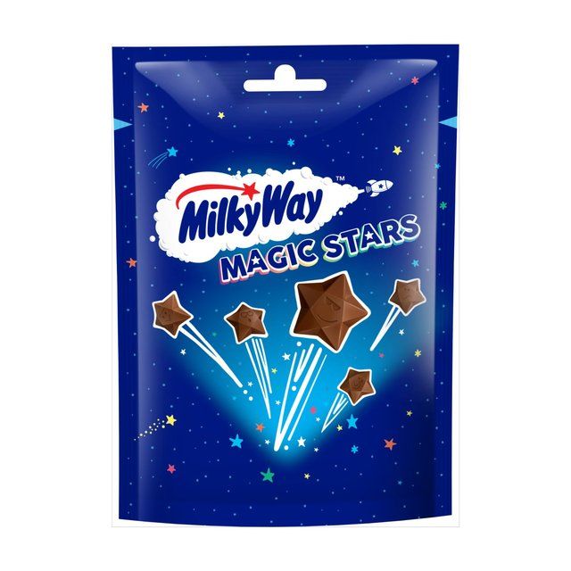 Milky Way Magic Stars Milk Chocolate Bites Pouch Bag 100g
