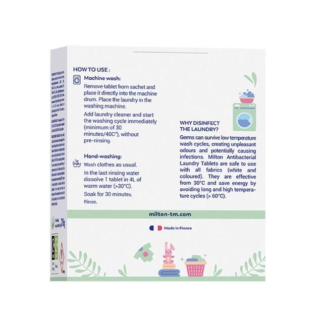 Milton Antibacterial Laundry Tablets 12 per pack