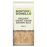 Mintons Good Food Organic Short Grain Brown Rice 500g