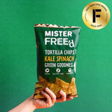 Mister Free'd Tortilla Chips with Kale Spinach 135g
