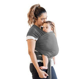 Moby Elements Wrap Baby Carrier Asphalt