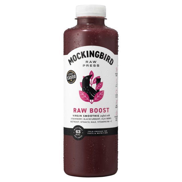 Mockingbird Raw Boost Virgin Smoothie 750ml