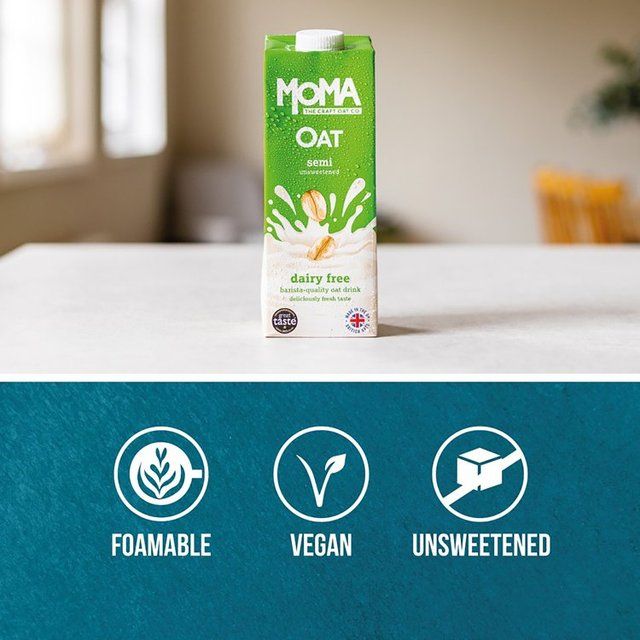 MOMA Semi Oat Drink Unsweetened 1L