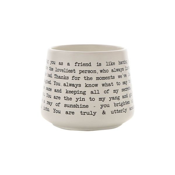 Moments Stoneware Mug - Friend