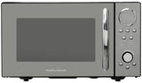 Morphy Richards 900W Standard Microwave with Grill - Black