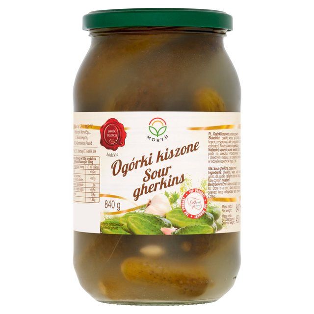 Moryn Sour Gherkins 840g