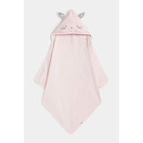 Mothercare Cuddle and Dry pink bunny