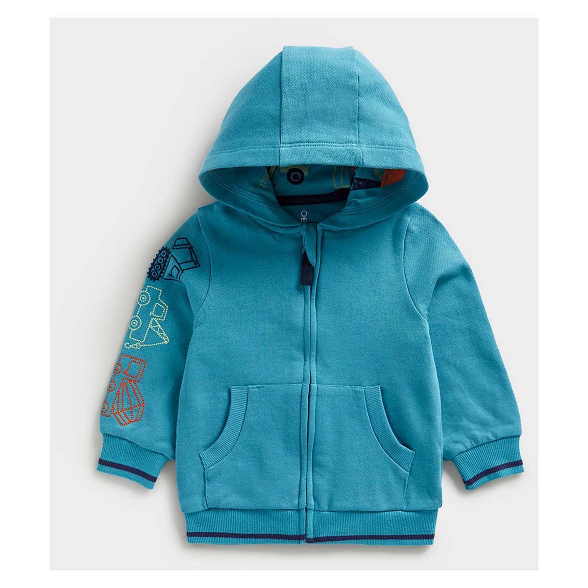 Mothercare Diggers Zip-Up Hoody