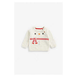 Mothercare Festive Snowman Knitted Jumper