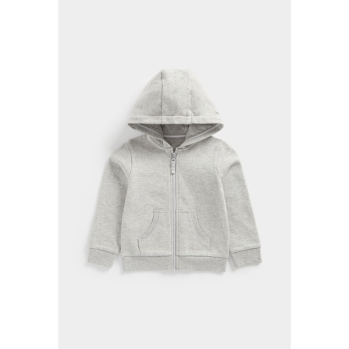 Mothercare Grey Zip-Up Hoody