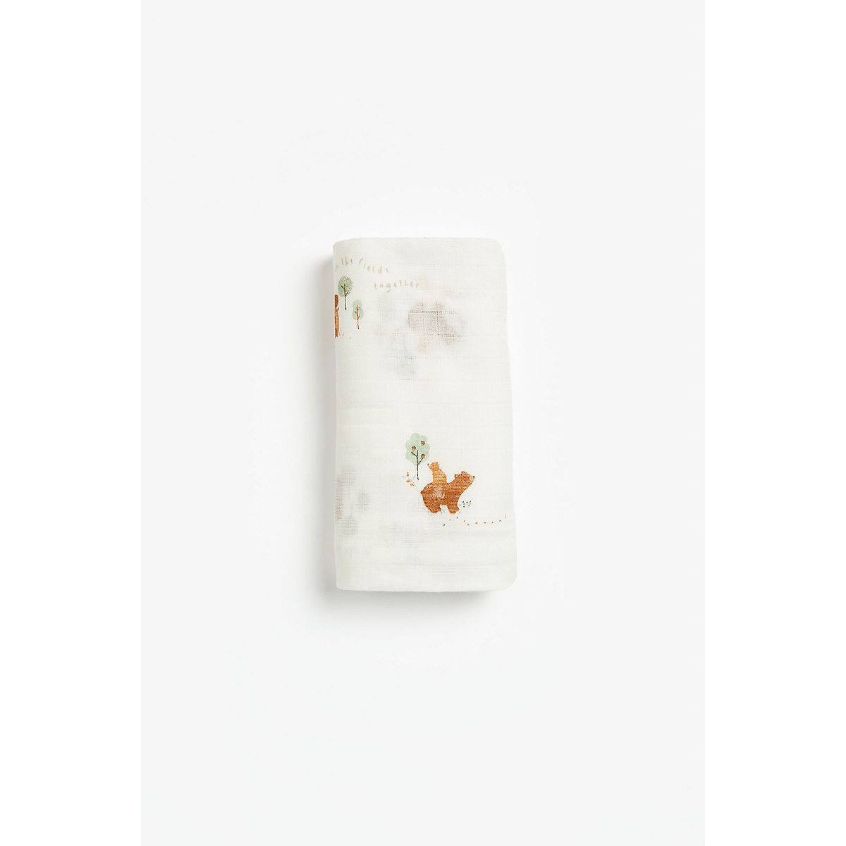 Mothercare Lovable Bear Luxury Muslin Blanket