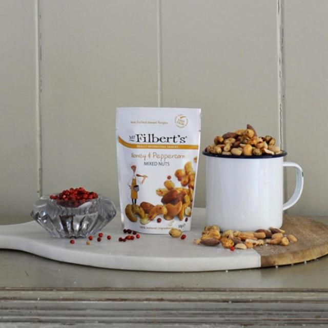 Mr Filberts Honey & Peppercorn Mixed Nuts 40g