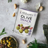 Mr Filberts Olive Snacks Mixed Olives with Rosemary & Garlic 50g