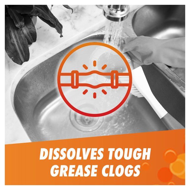 Mr Muscle Kitchen Drain Gel 500ml