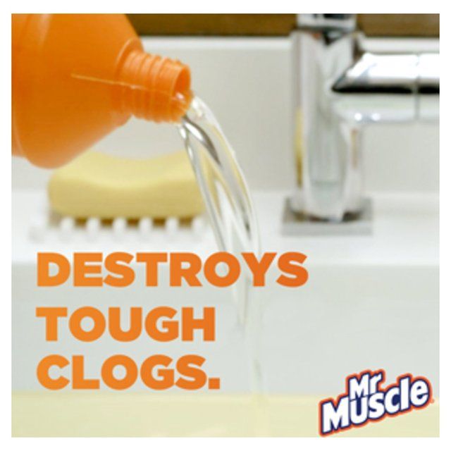 Mr Muscle Power Gel Drain Unblocker 500ml