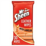 Mr Sheen Leather Polish Wipes 30 per pack