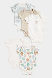 Mummy and Daddy Short-Sleeved Bodysuits - 5 Pack