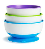 Munchkin 3 Pack Suction Bowls