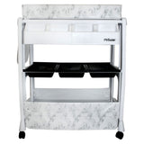 My Babiie Grey Marble Baby Bath and Changing Unit