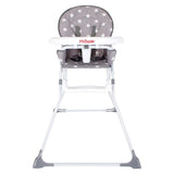My Babiie MBHC1 Grey Stars Compact Highchair