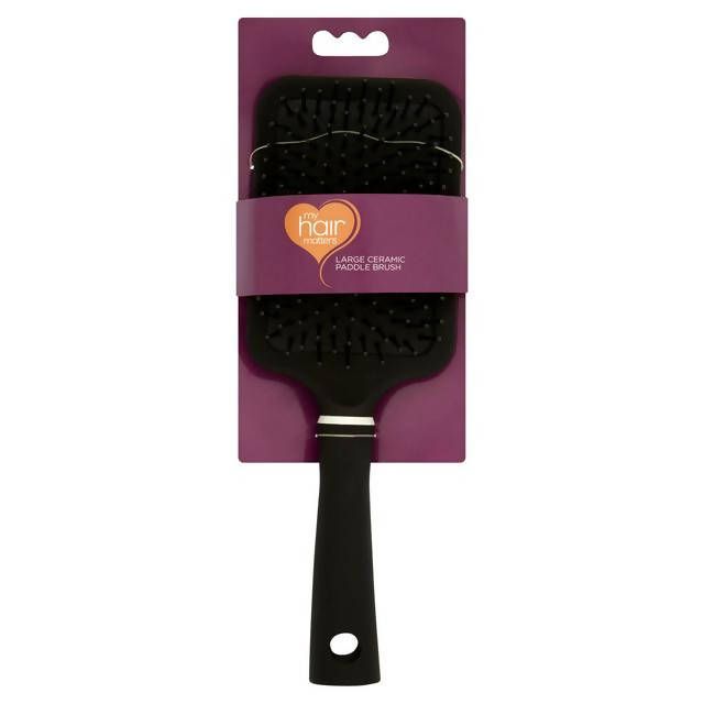My Hair Matters Large Ceramic Paddle Brush