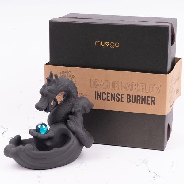 Myga Backflow Incense Burner - Dragon
