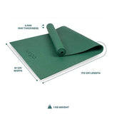 Myga Entry Level Yoga Mat - Green
