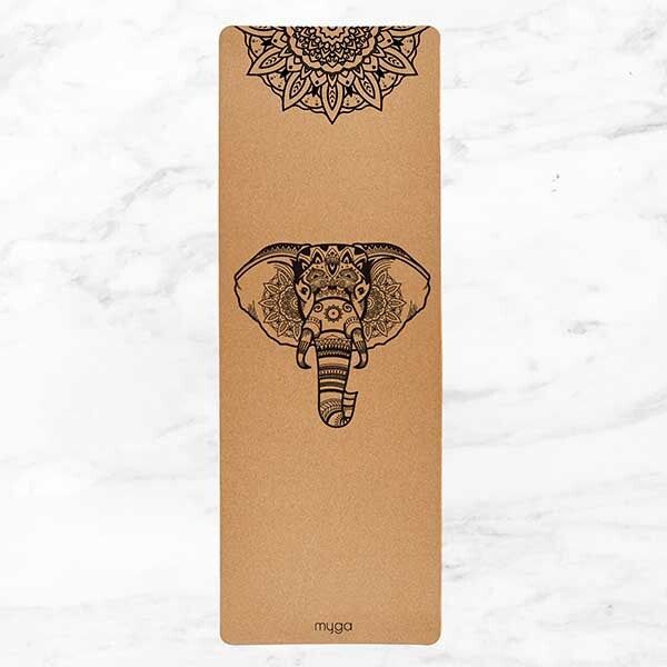 Myga Extra Large Elephant Cork Mat