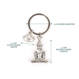 Myga Keyring - Buddha & Lotus