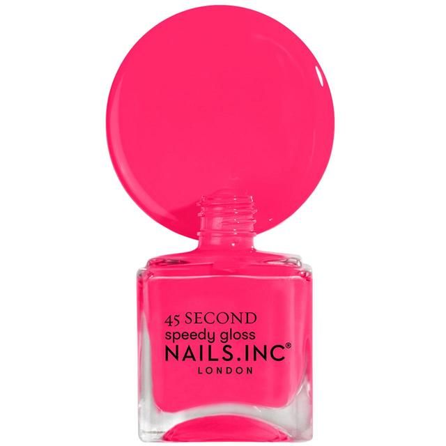 Nails.INC 45 Second Speedy Gloss No Bad Days in Notting Hill Nail Polish 14ml