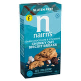 Nairn's Gluten Free Oats Dark Chocolate & Coconut Breakfast Biscuit Breaks 160g