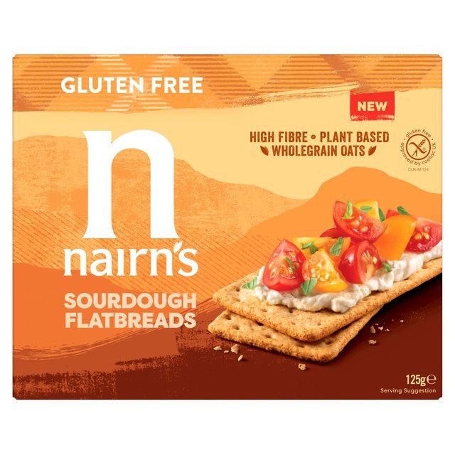 Nairns Gluten Free Sourdough Flatbreads 125g