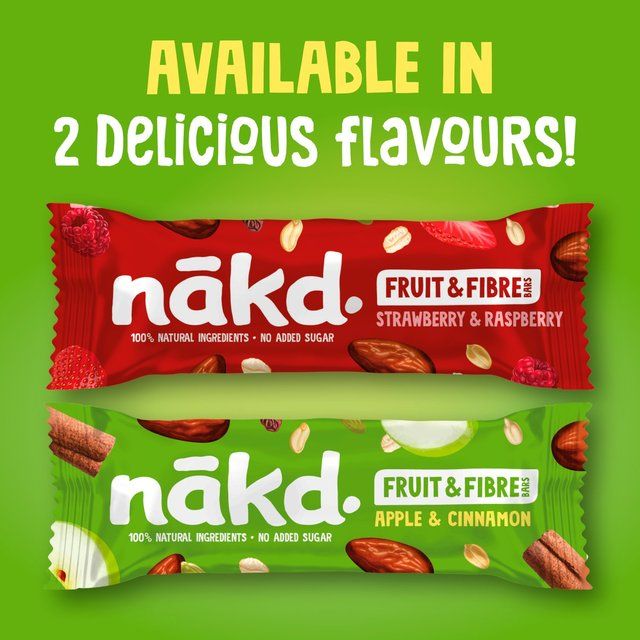 nakd. Fruit & Fibre Apple & Cinnamon Multipack 3 x 44g