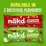nakd. Fruit & Fibre Apple & Cinnamon Multipack 3 x 44g