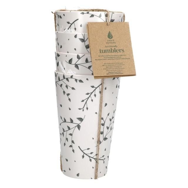 Natural Elements Recycled Plastic 450 ml Tumblers
