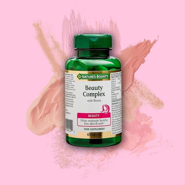 Nature's Bounty Beauty Complex with Biotin Supplement Caplets 60 per pack