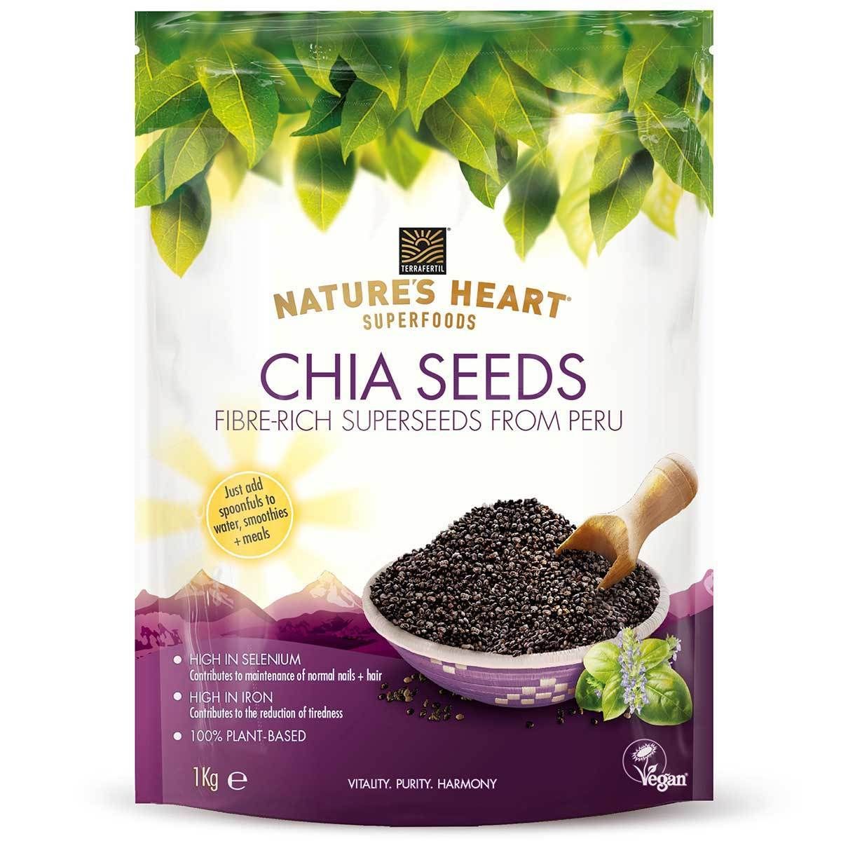 Nature's Heart Chia Seeds, 1kg