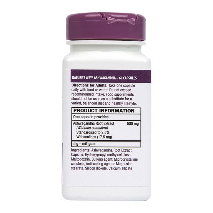 Nature's Way Ashwagandha 60 Capsules