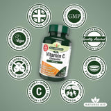 Natures Aid Chewable Vitamin C Supplement Capsules 500mg 50 per pack