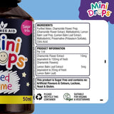 Natures Aid Mini Drops Bed Time (Chamomile & Lemon Balm) 50ml