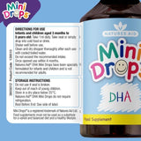 Natures Aid Mini Drops DHA Omega-3 for Infants & Children 50ml