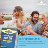 Natures Aid Super Strength Omega-3 Fish Oil Softgels 60 per pack