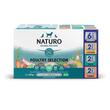 Naturo Adult Dog Grain & Gluten Free Variety Trays 6 x 400g