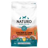 Naturo Natural Pet Food Chicken & Lamb with Rice and Vegetables Adult Dog 1 to 7 Years 2kg