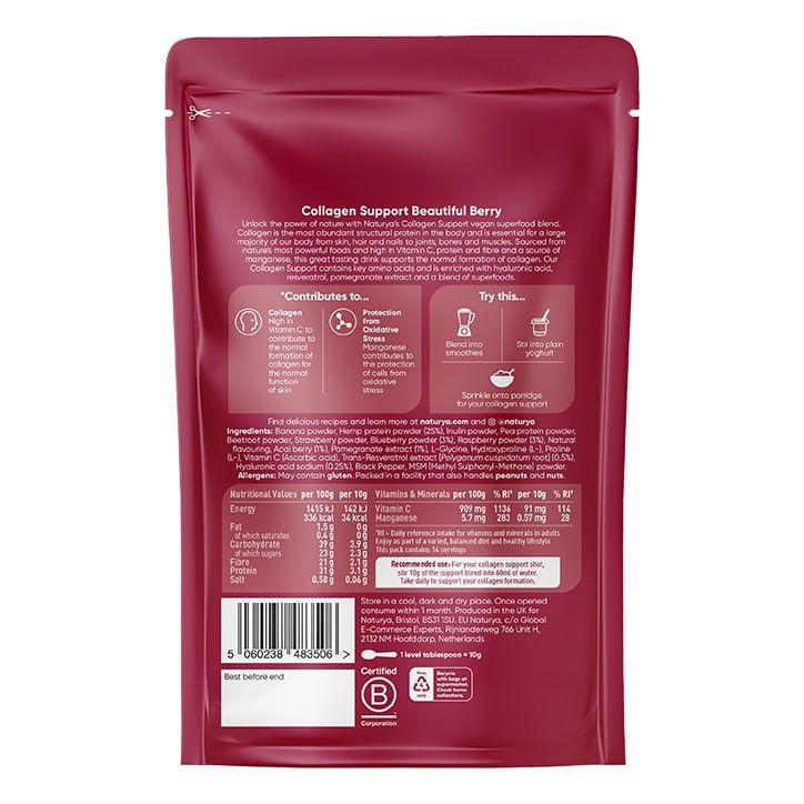 Naturya Collagen Support Captivating Cacao 140g Captivating Cacao