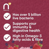 Naturya Gut Feel Mixed Berry Flaxseed Blend 240g
